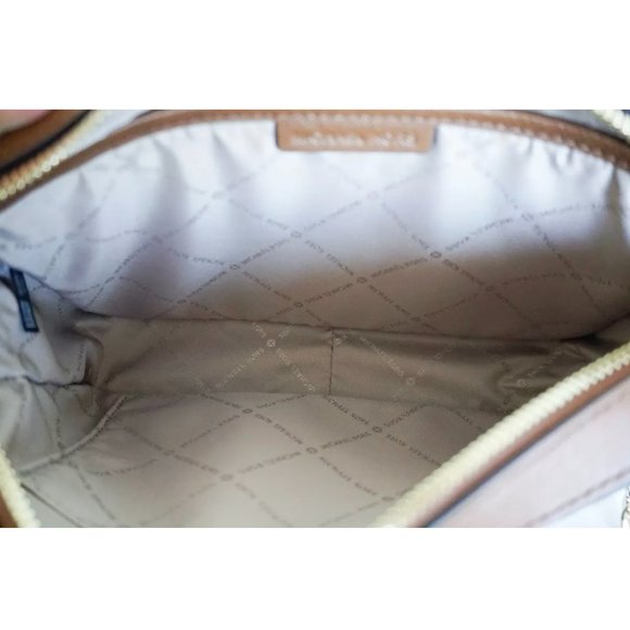 Michael Kors Jet Set Item Large East West Shoulder Crossbody Bag MK Brown - Picture 8 of 10